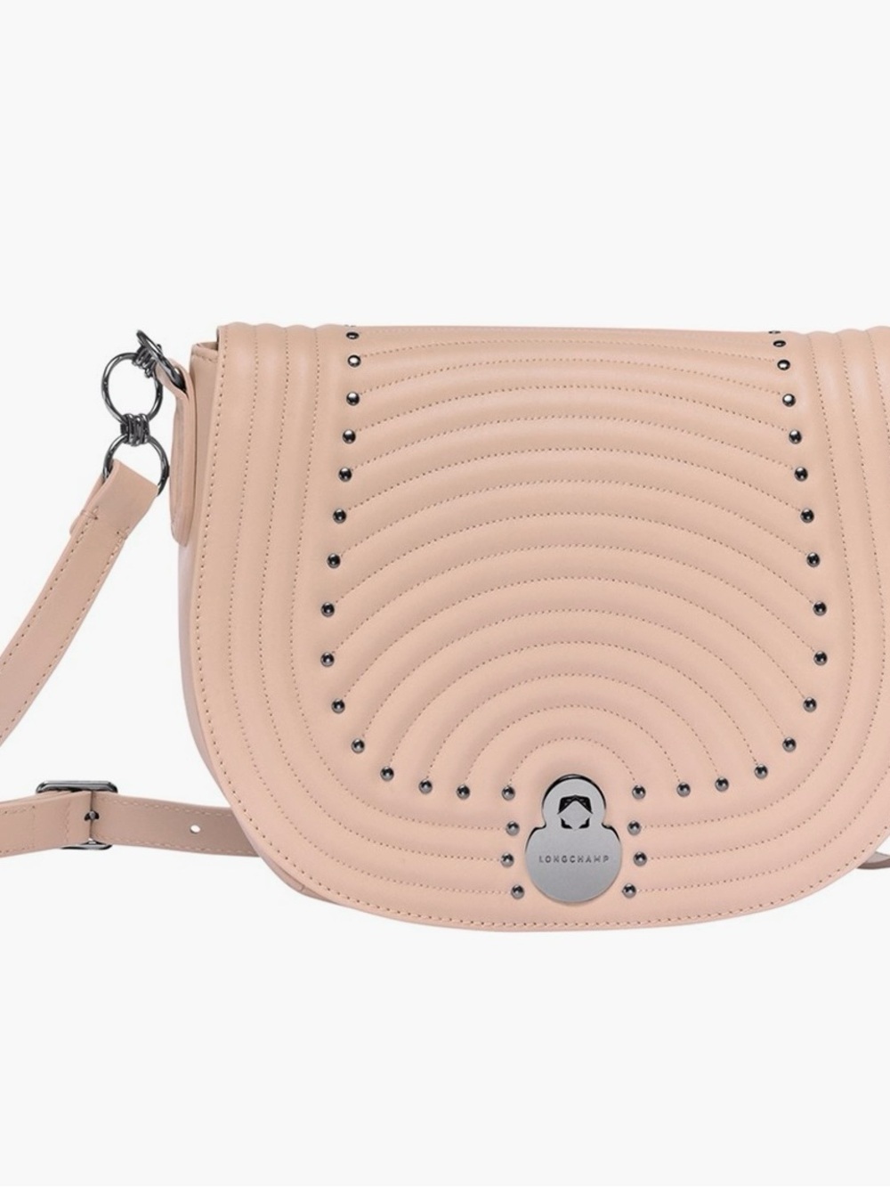 LONGCHAMP Cavalcade Medium Antique Pink Crossbody Bag